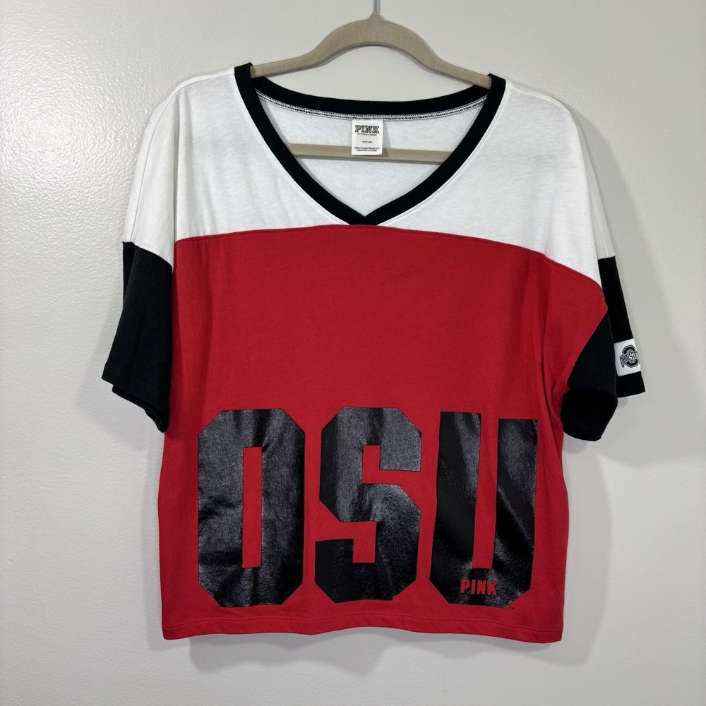Ohio‎ State Victoria's Secret Pink Shirt Size Small collegiate collection OSU